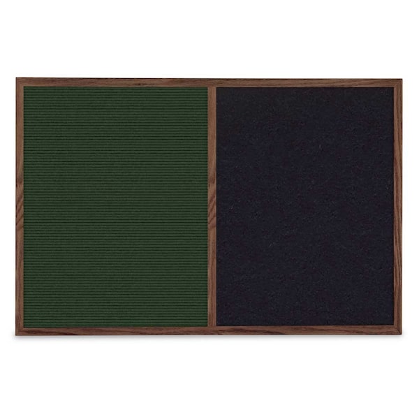 Slim Style Indoor Enclosed Corkboard, 36